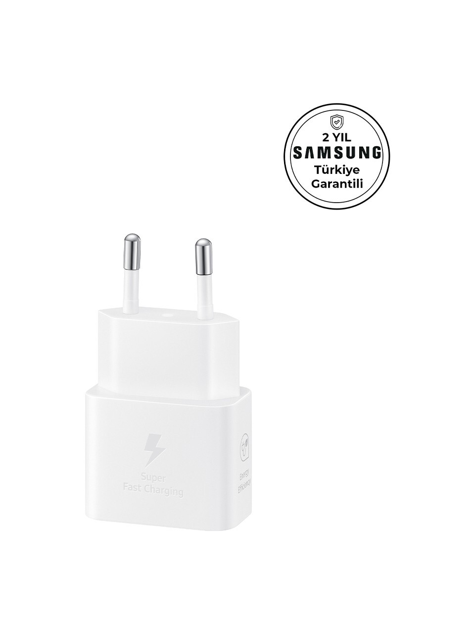 Samsung EP-T2510N Type C Hızlı Şarj Adaptörü (25W) Beyaz 